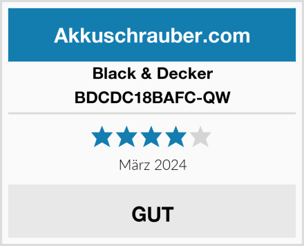 Black & Decker BDCDC18BAFC-QW Test