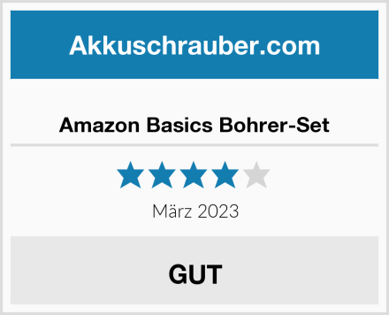  Amazon Basics Bohrer-Set Test